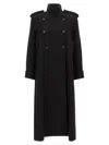 Khaite Donna Coat In Black