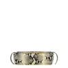 Khaite Donna Snakeskin Embossed Evening Clutch In Animal Print