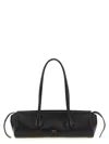 Khaite Donna Tubular Leather Shoulder Bag In Red
