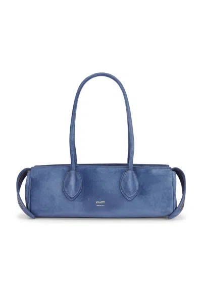 Khaite Donna Soft Handbag In Cloud Iris