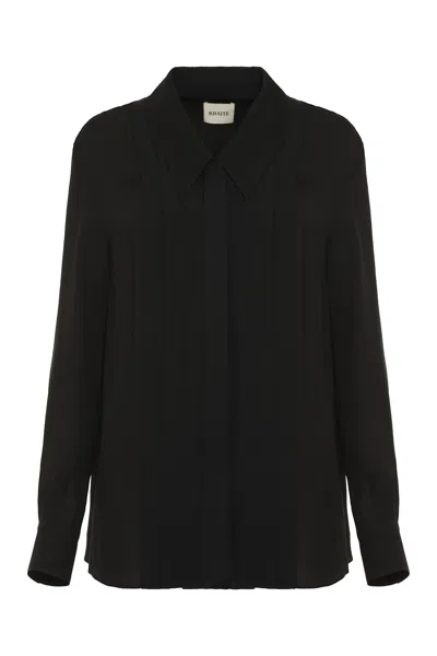 KHAITE DORIAN SILK SHIRT