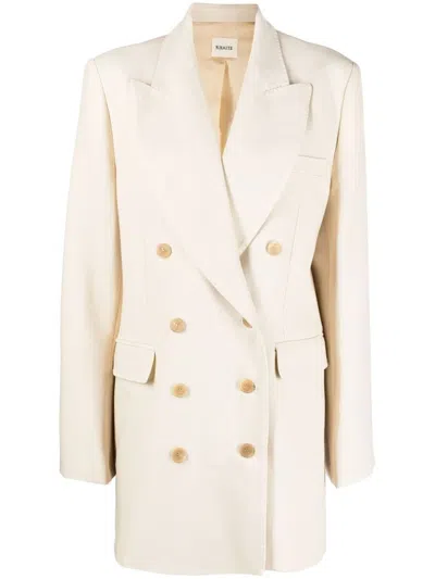 KHAITE KHAITE DOUBLE-BREASTED BLAZER