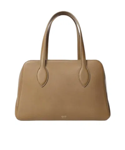 Khaite Double-handle Handbag In Brown