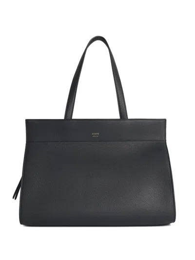 Khaite Double-handle Shoulder Bag In Black