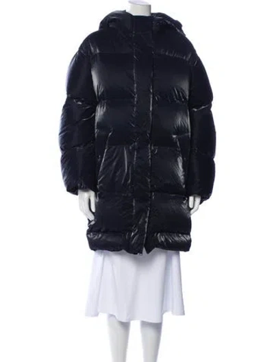 Pre-owned Khaite Down Coat W/ Tags In Blue