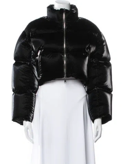Pre-owned Khaite Down Jacket In Black