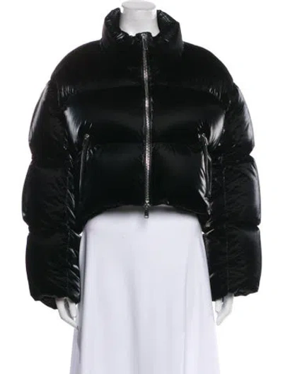 Pre-owned Khaite Down Jacket In Black