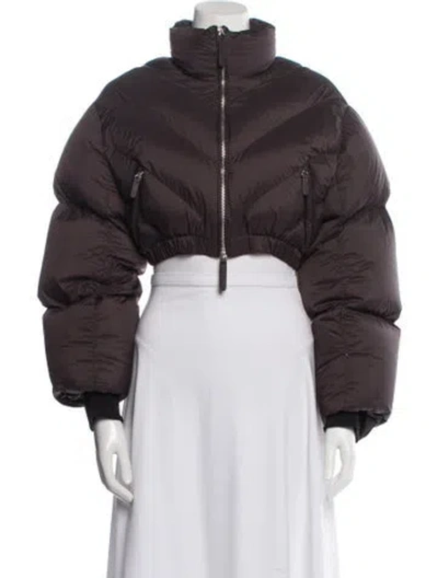 Pre-owned Khaite Down Jacket In Black