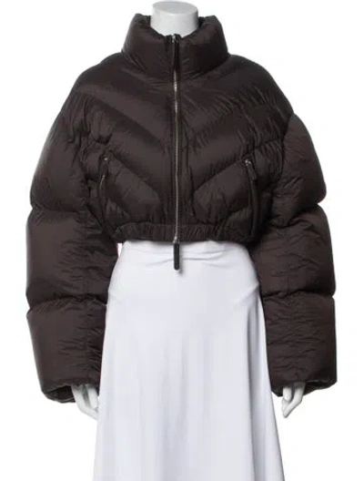 Pre-owned Khaite Down Jacket In Black