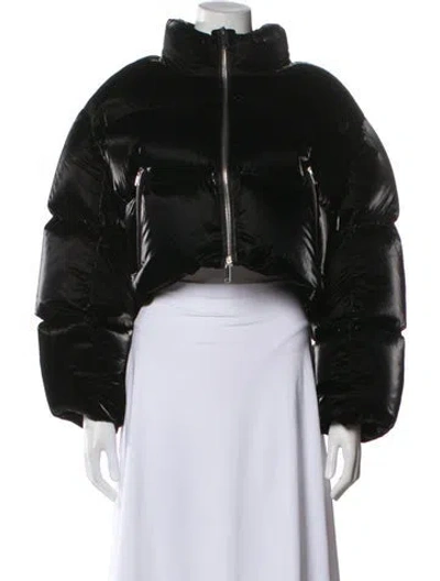 Pre-owned Khaite Down Jacket In Black