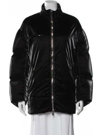 Pre-owned Khaite Down Jacket In Black