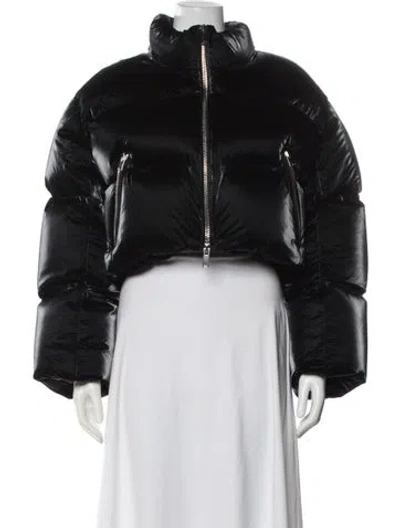 Pre-owned Khaite Down Jacket In Black