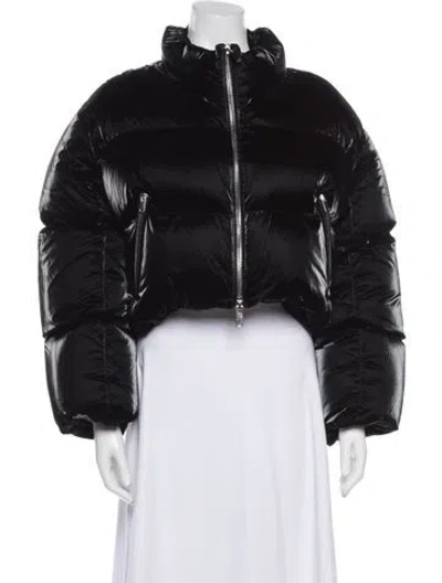 Pre-owned Khaite Down Jacket In Black