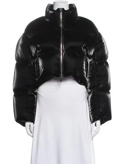 Pre-owned Khaite Down Jacket In Black