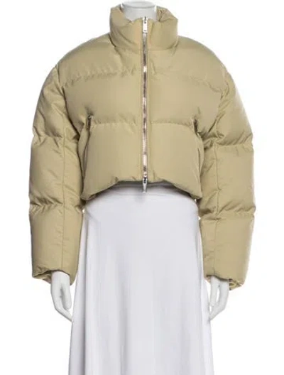 Pre-owned Khaite Down Jacket In Green