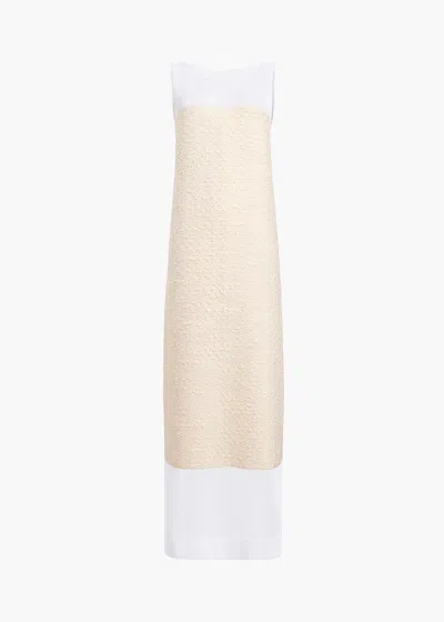 Khaite Dress In Ivory