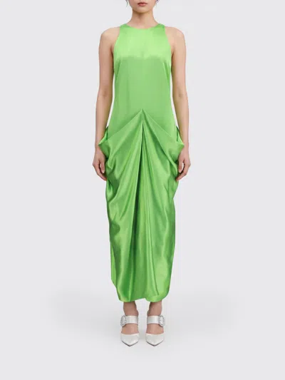 Khaite Dress Woman In Green