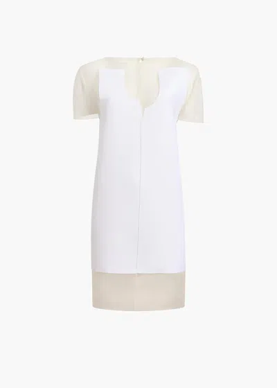 Khaite E25 Dress In Ecru