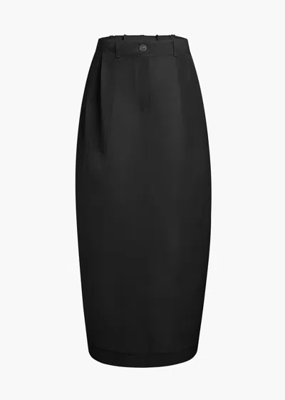 Khaite E25 Skirt In Black