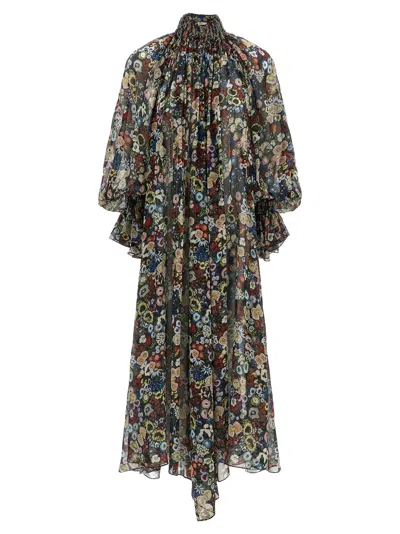 Khaite Edgar Dress In Multi