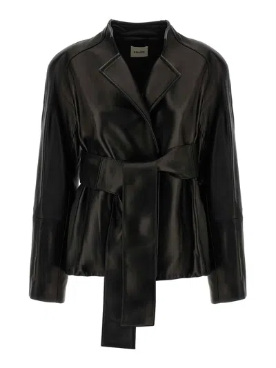 KHAITE CHAQUETA CASUAL - NEGRO