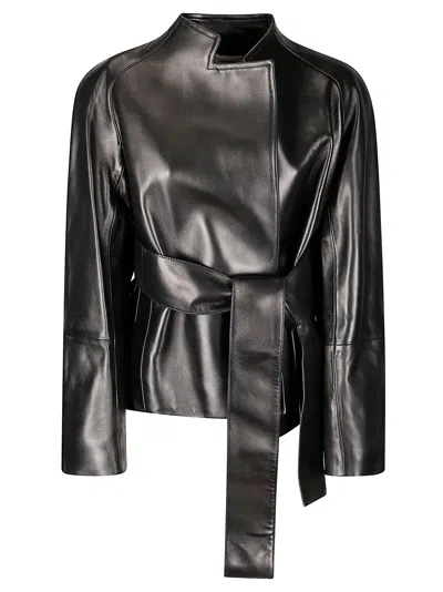 Khaite Edith Jacket In Black