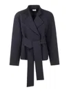 Khaite Edith Jacket In Blue