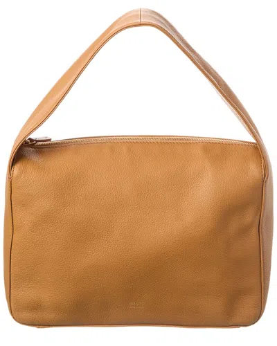 Khaite Elena Leather Shoulder Bag In Brown