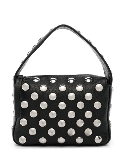 Khaite Elena Small Leather Handbag With Studs