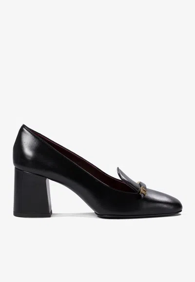 Khaite Elio 65 Calf Leather Pumps In Black