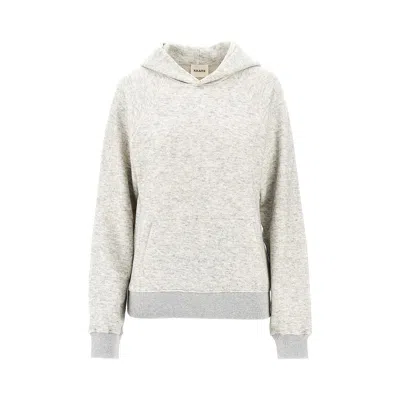 Khaite 'ellen' Hoodie In Gray