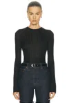 Khaite Elm Top In Black