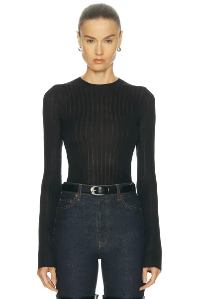Khaite Elm Top In Black