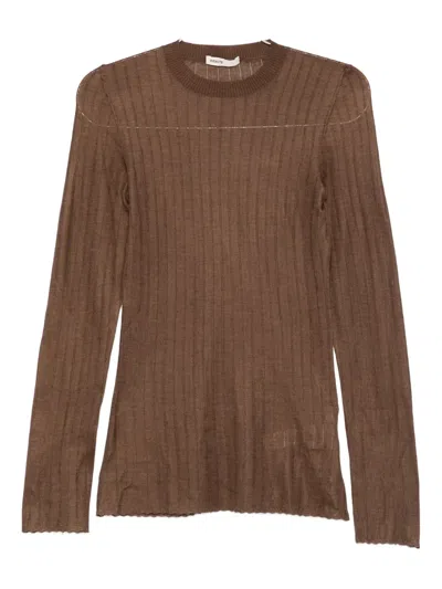 Khaite Elm Top In Brown
