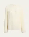 Khaite Elowen Cotton Open-knit Sweater