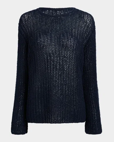 Khaite Elowen Cotton Open-knit Sweater