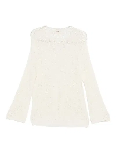 Khaite Elowen Jumper In White