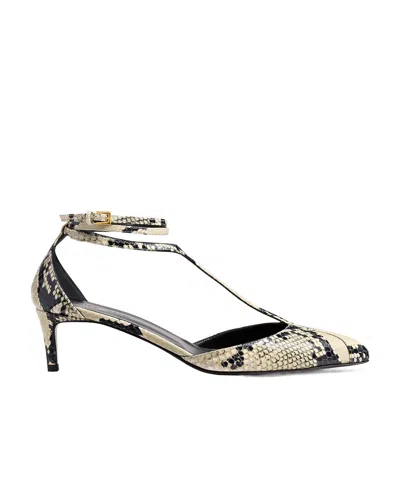 KHAITE KHAITE EMBOSSED HEELED PUMPS