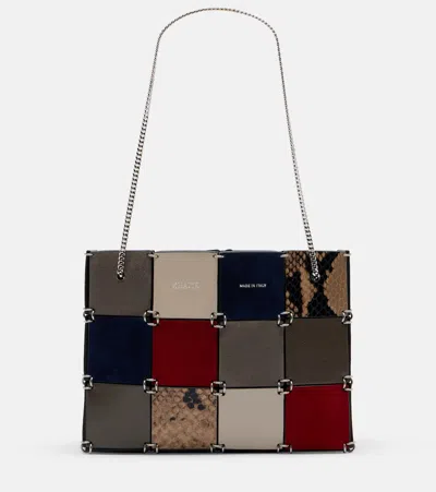 Khaite Emma Mini Leather Tote Bag In Multi