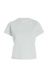 Khaite Emmylou Cotton Jersey T-shirt In White