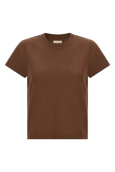 Khaite Emmylou T-shirt In Brown