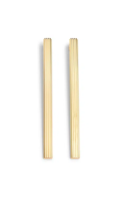 Khaite Empire 18k Gold-plated Long Earrings