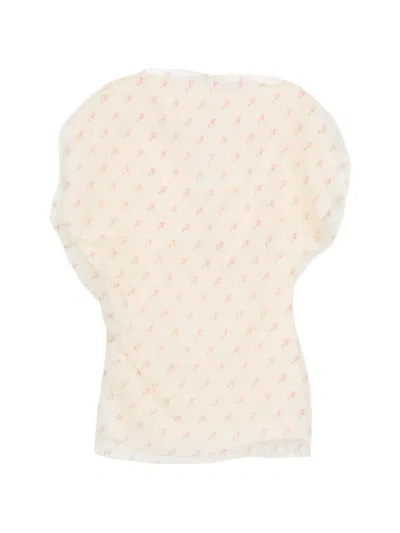 Khaite Erin Mini Dress In Neutral