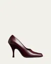 Khaite Eva Pumps - Women's - Calf Leather In Red Wine
