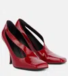 Khaite 100mm Eva Pumps In Red