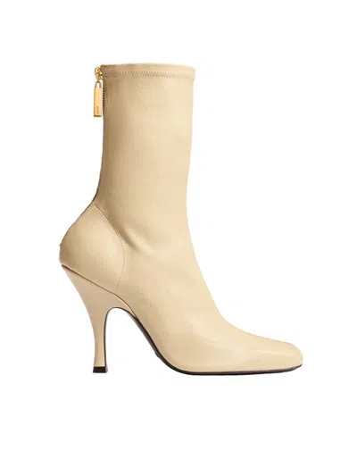 Khaite Eva Mid Calf Boot 100