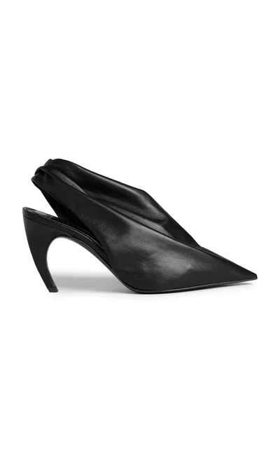 Khaite Eve Slingback Pump 85 In Black