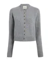 Khaite Everheart Cardigan In Gray