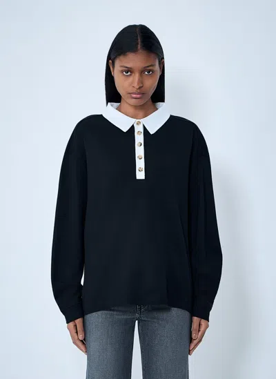 Khaite Faithful Top In Black