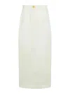 Khaite Lucian Cotton Poplin Maxi Skirt